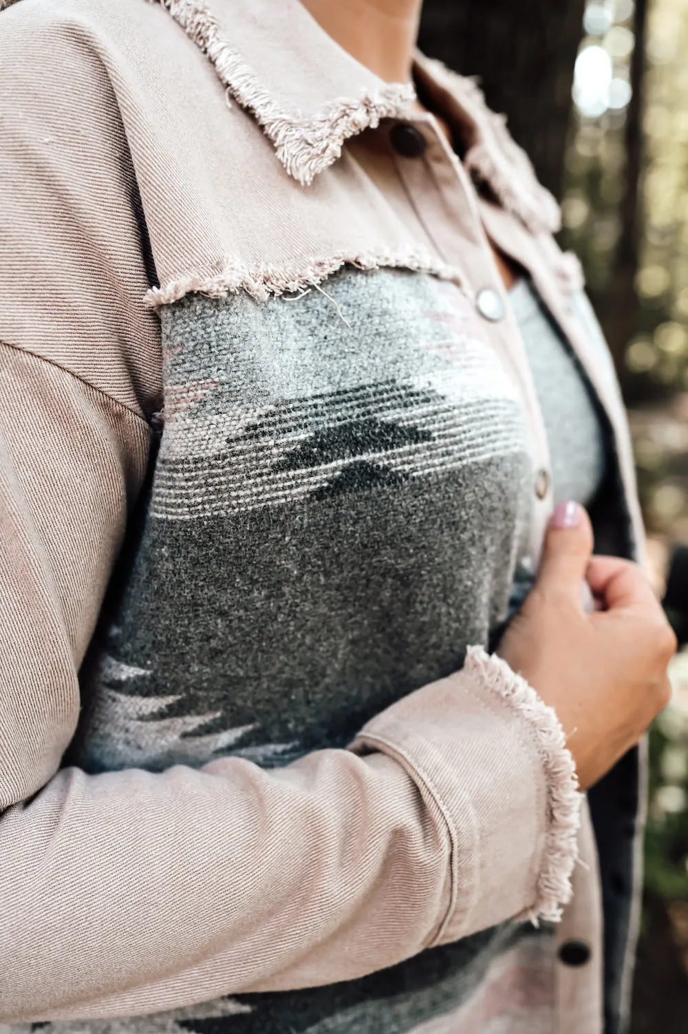 Southwestern Fringe Jacket *FINAL SALE*