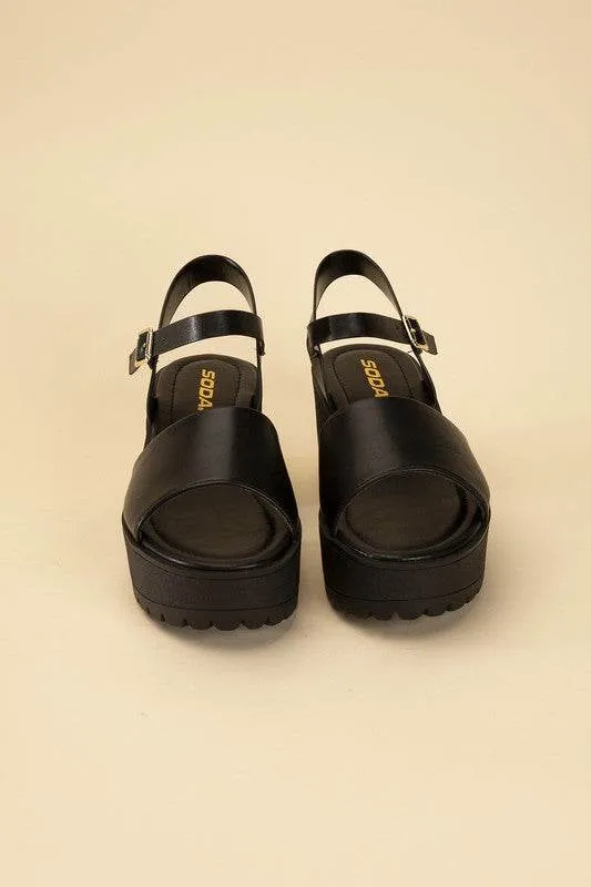 STACIE-S Platform Sandals