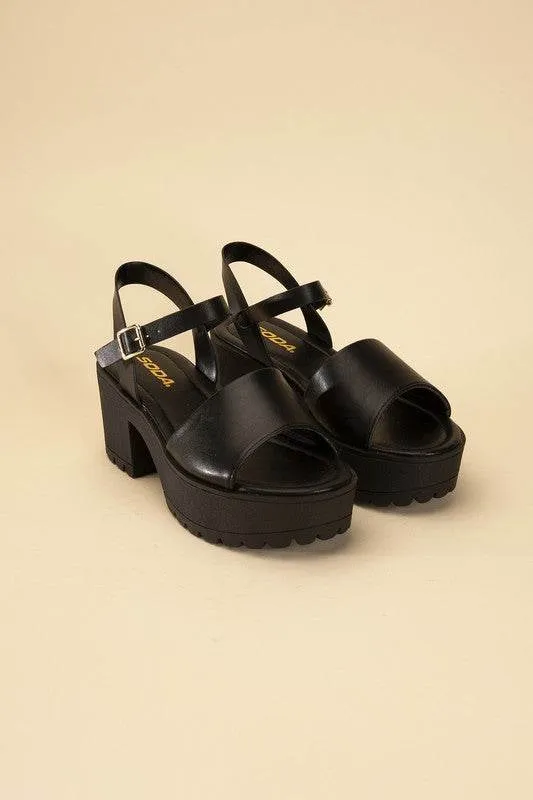 STACIE-S Platform Sandals