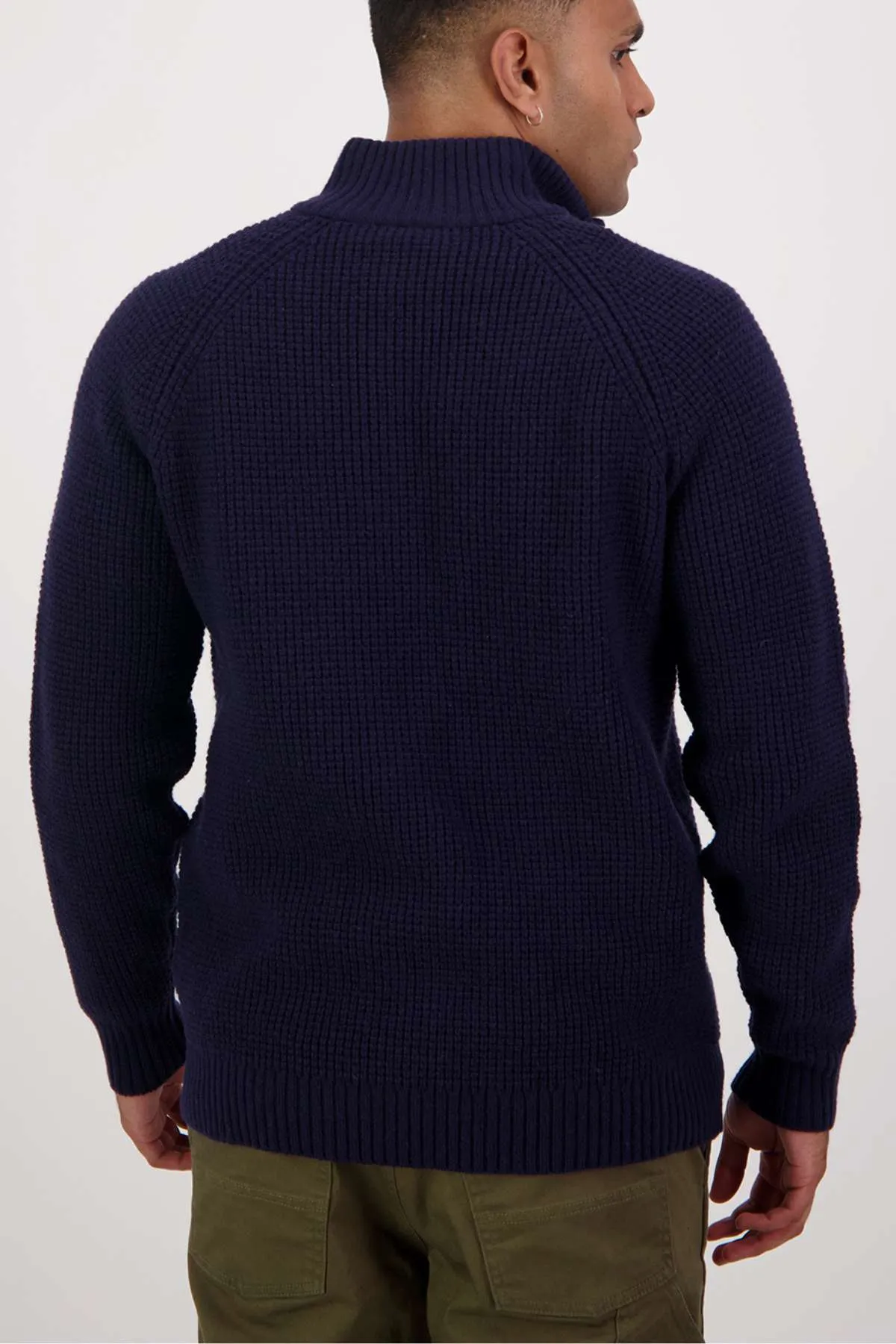 Swanndri Chalky Island Waffle Jumper