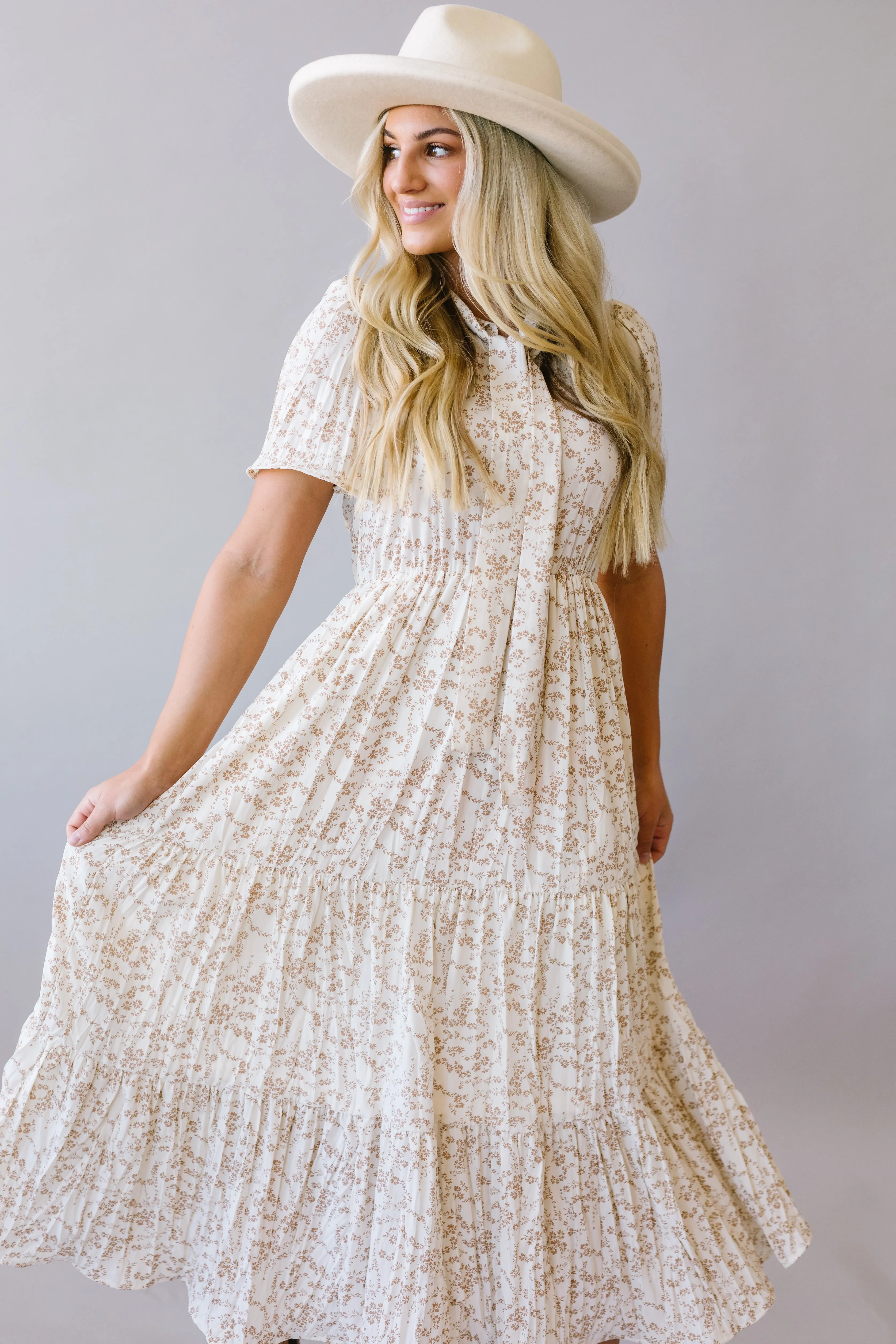 Take Me To Church Tiered Maxi Dress