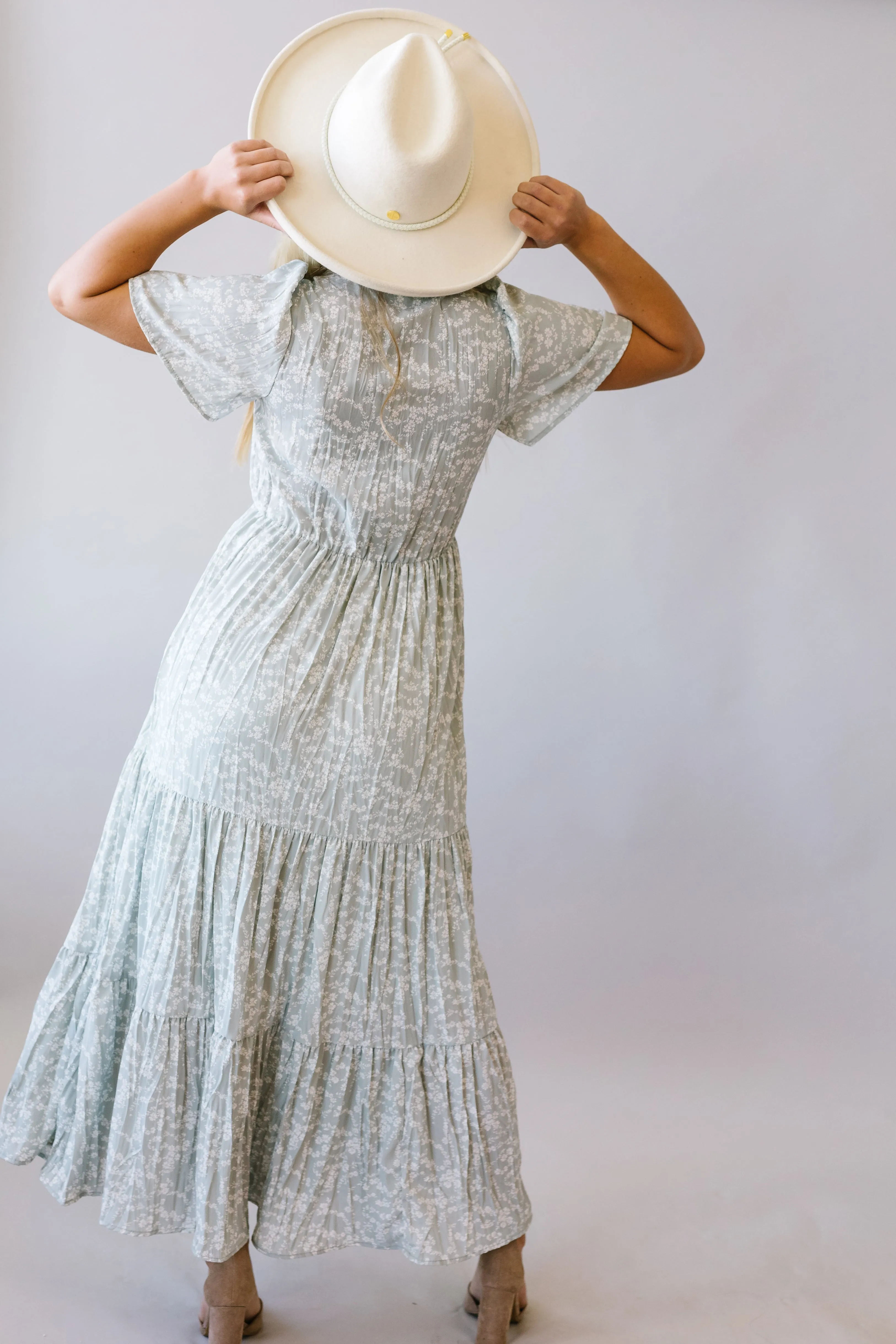 Take Me To Church Tiered Maxi Dress