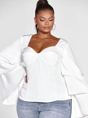 Tanisha Tier Sleeve Top