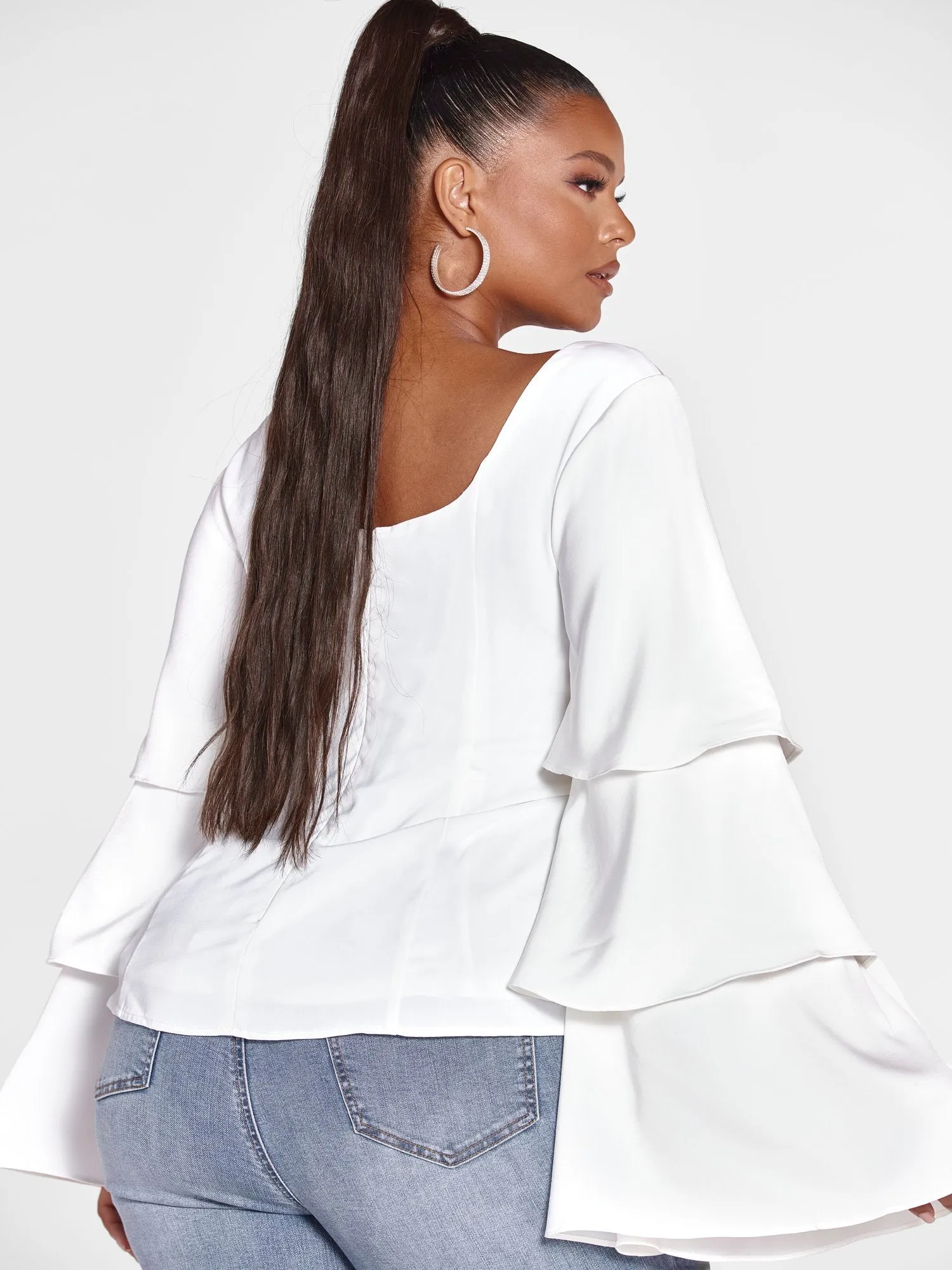 Tanisha Tier Sleeve Top