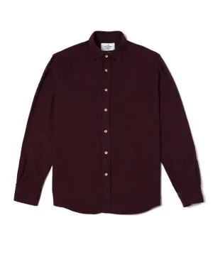 Teca Bordeaux Long Sleeve Buttondown Shirt
