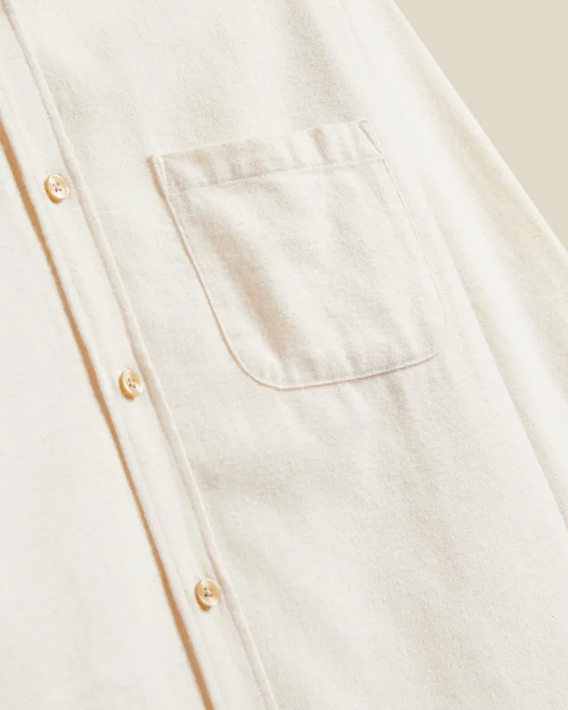 Teca Long Sleeve Shirt - Ecru