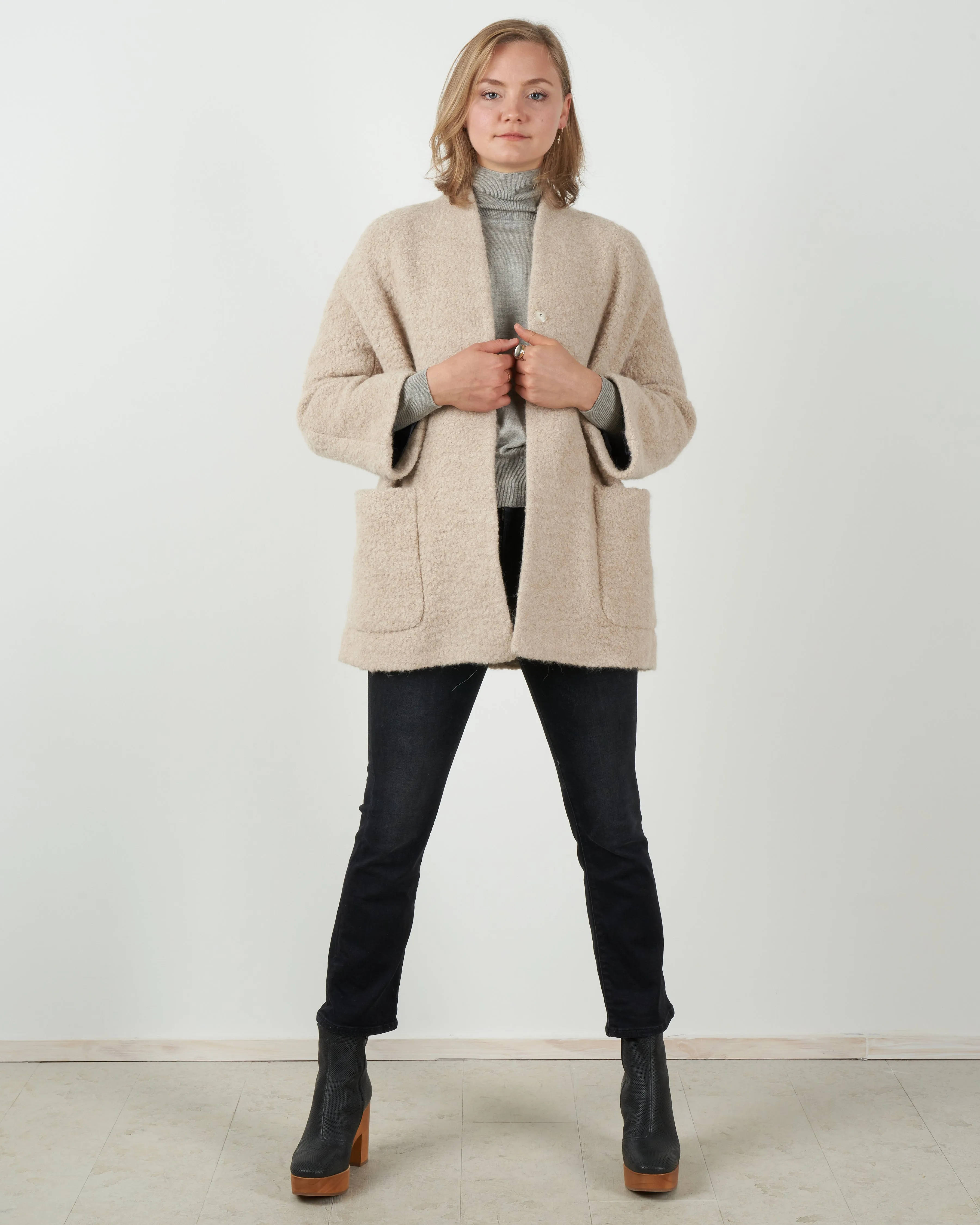 teddy bear coat - mielle