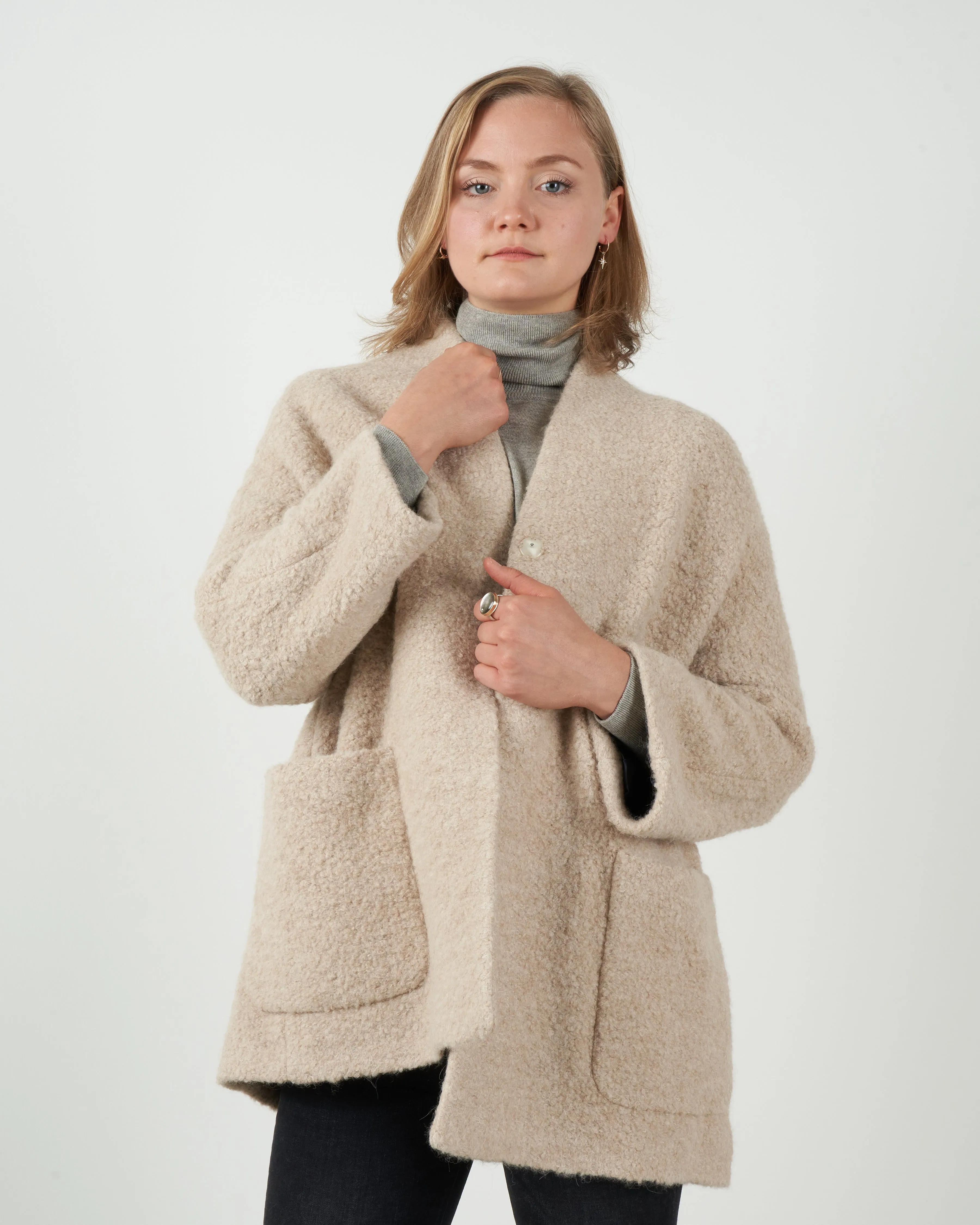 teddy bear coat - mielle