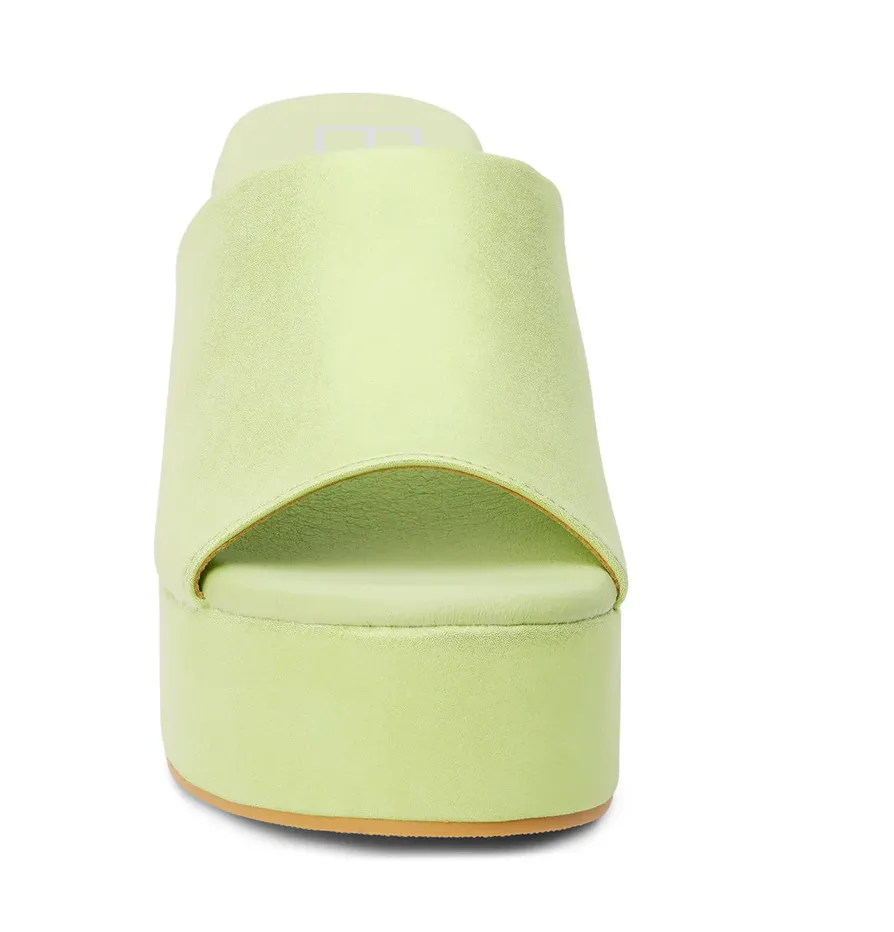 Terry Platform Heel