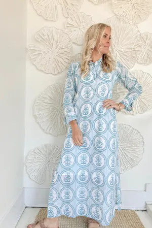 The Austin Block Print Maxi