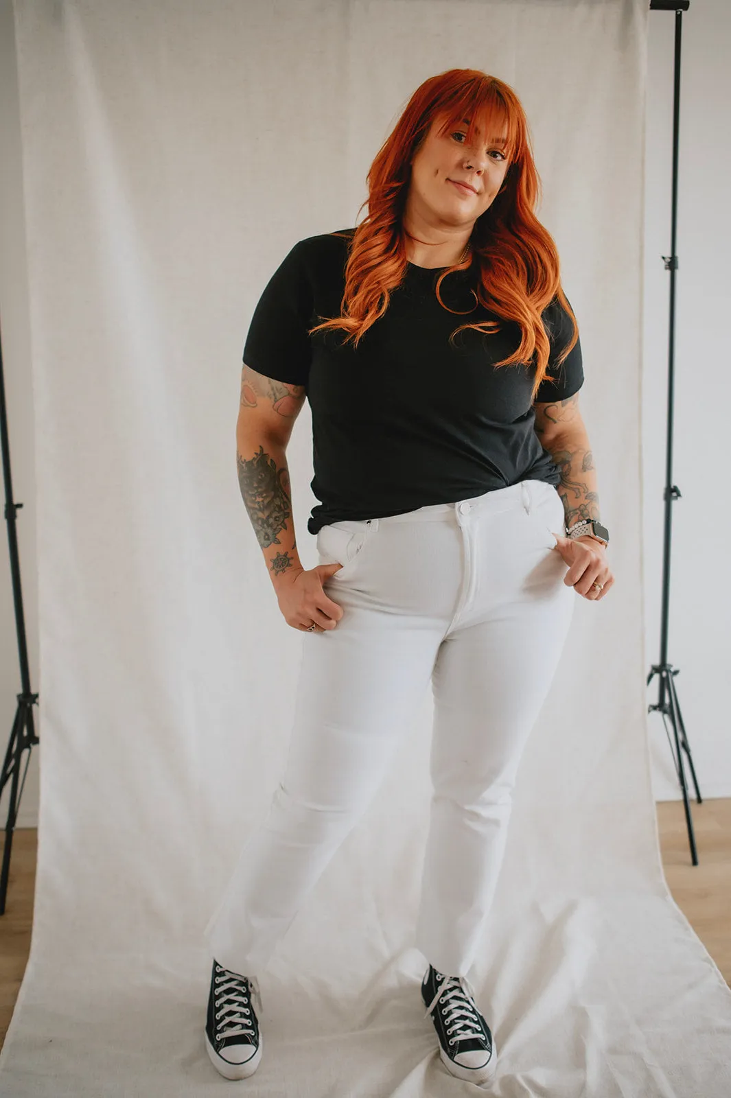 The Kayte T-Shirt - Black - PLUS