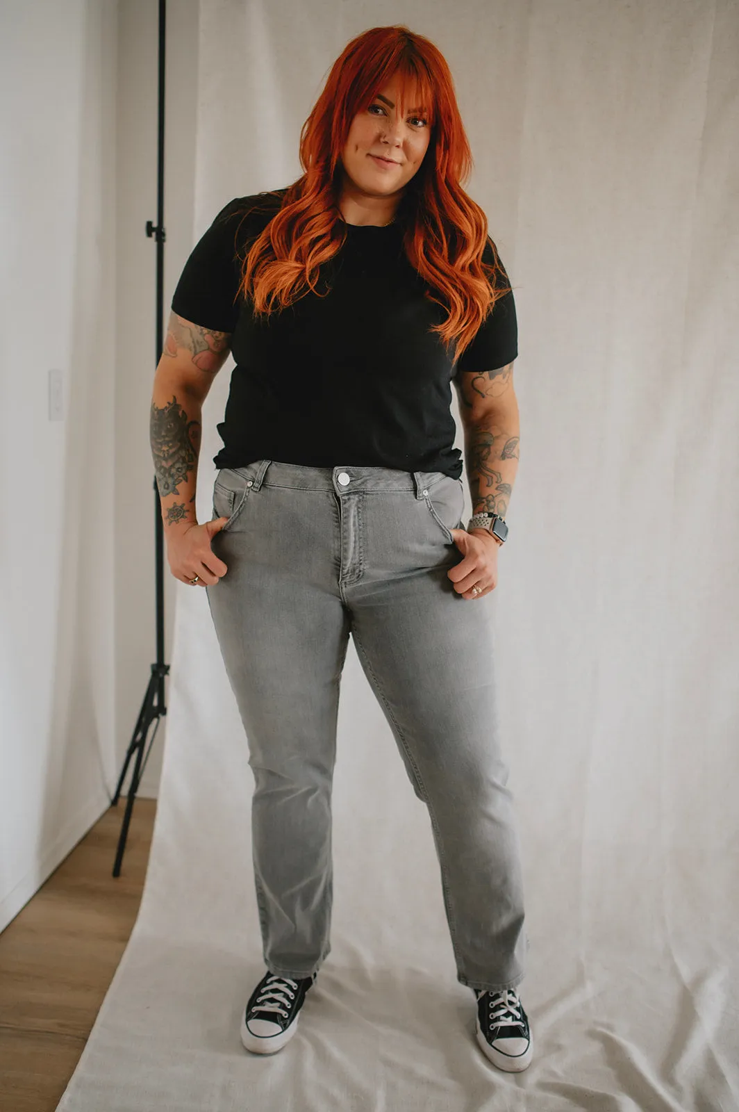 The Kayte T-Shirt - Black - PLUS