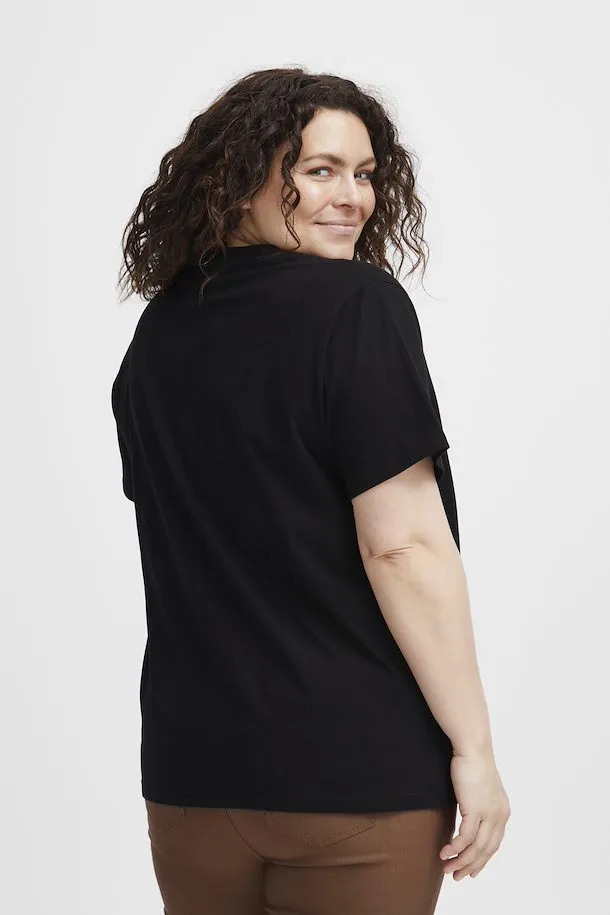 The Kayte T-Shirt - Black - PLUS