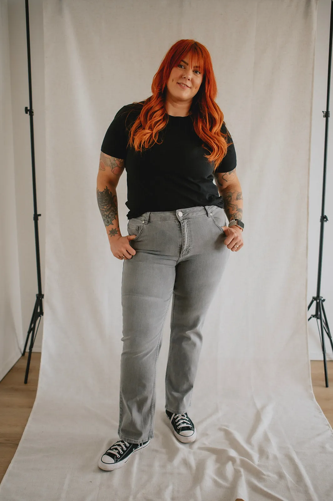 The Kayte T-Shirt - Black - PLUS