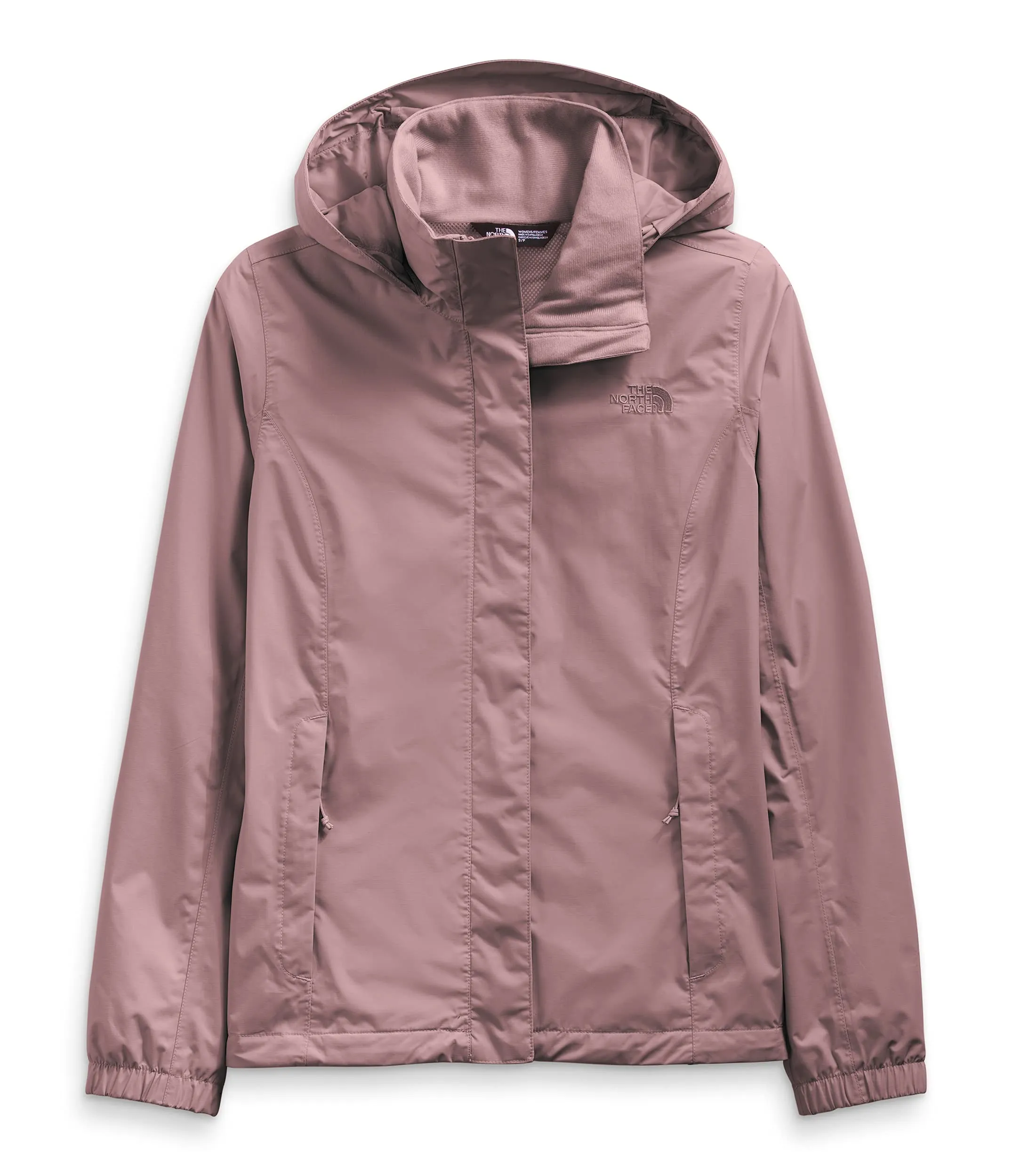 THE NORTH FACE Women's Resolve 2 Rain Jacket (Standard and Plus Size), Twilight Mauve, X-Large