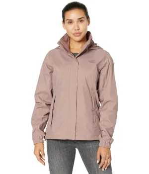 THE NORTH FACE Women's Resolve 2 Rain Jacket (Standard and Plus Size), Twilight Mauve, X-Large