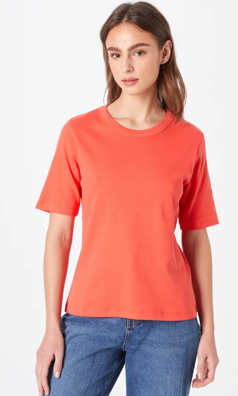 The Ratana T-Shirt by Part Two - Ruby - PLUS