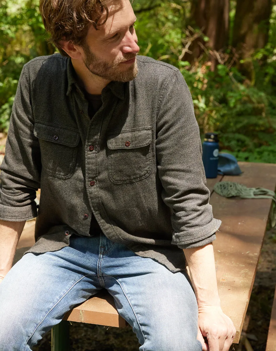Transitional Flannel Utility Shirt - FINAL SALE