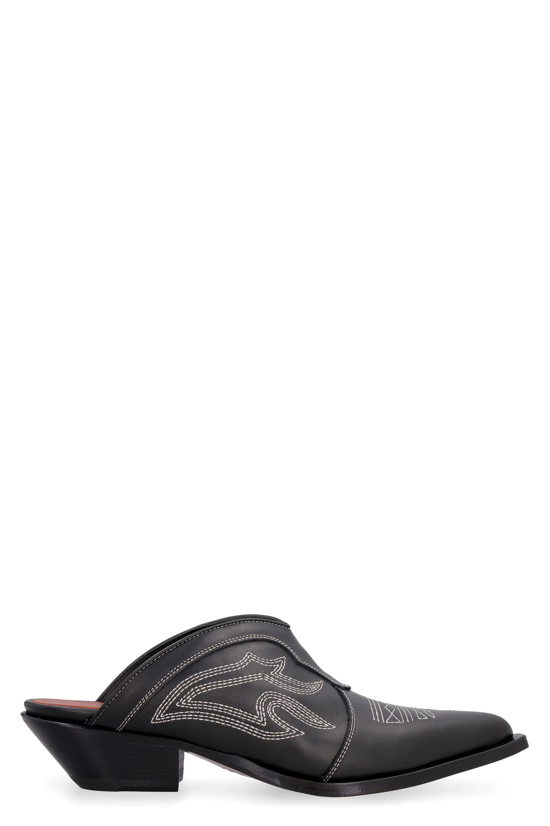 Tulum leather mules