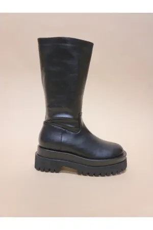 Under Knee Platform Casual Boots