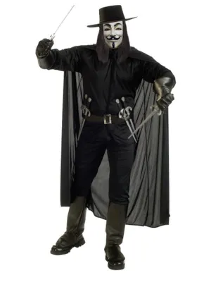 V For Vendetta Adult Size Xl