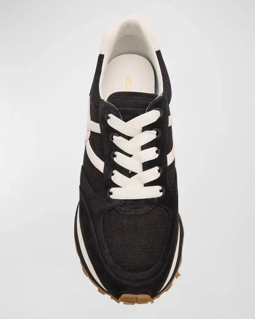Valentina Sneaker in Black|White