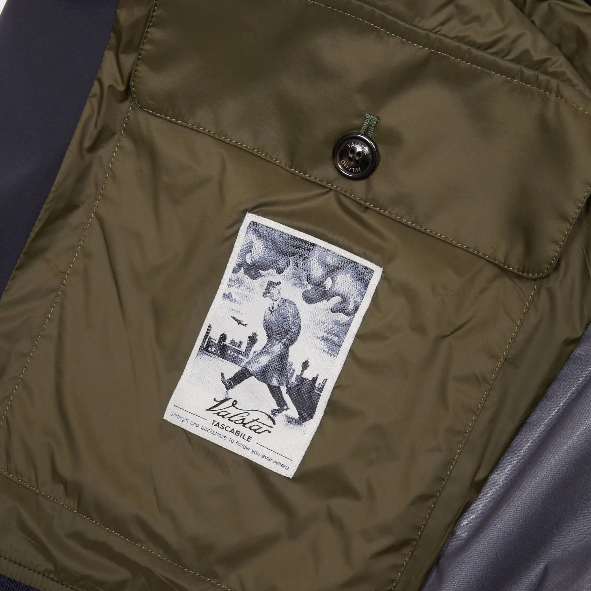Valstar Valstarino Pocketable Jacket in Navy