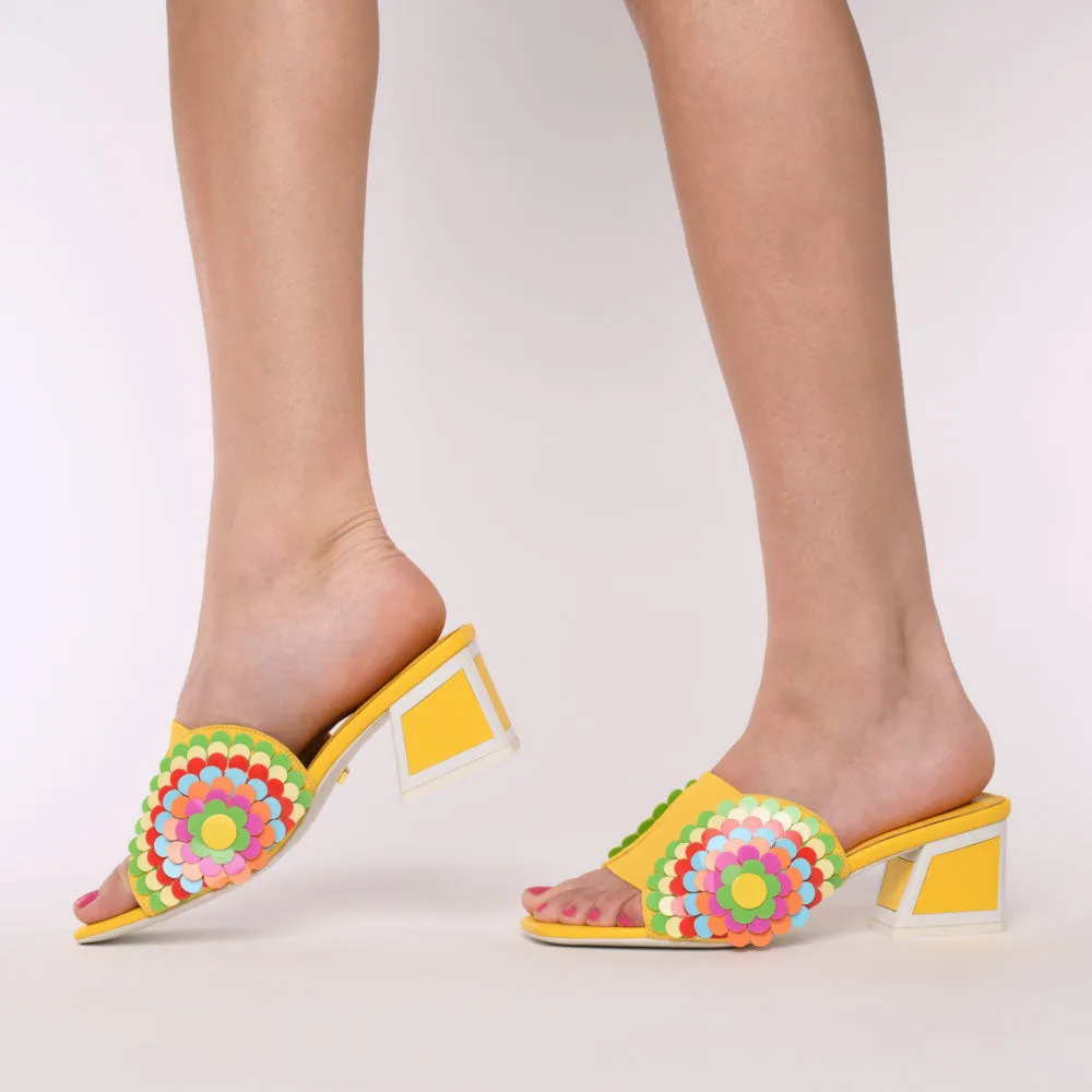 Vira Kicker Heel Sandals