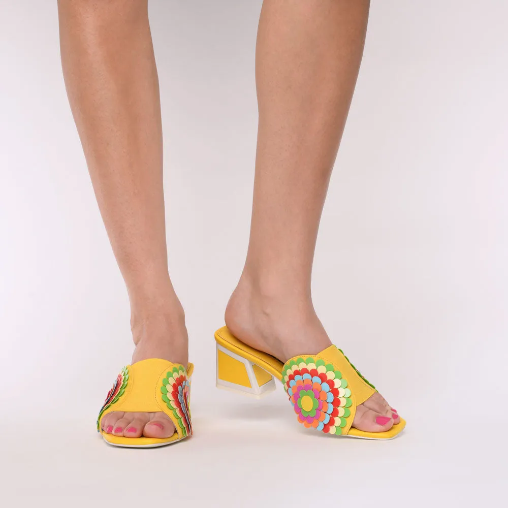 Vira Kicker Heel Sandals