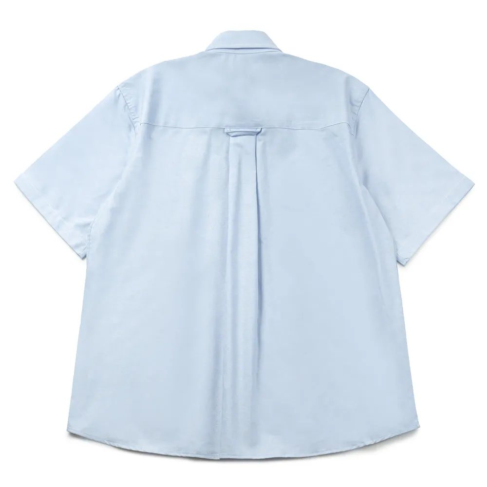 Western Yoke Pocket Oxford Shirt | Blue