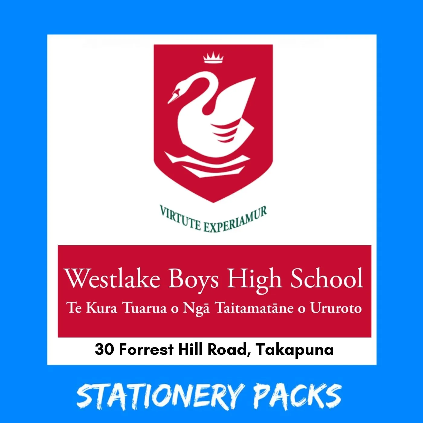 Westlake Boys High School Stationery Pack 2025 Year 10