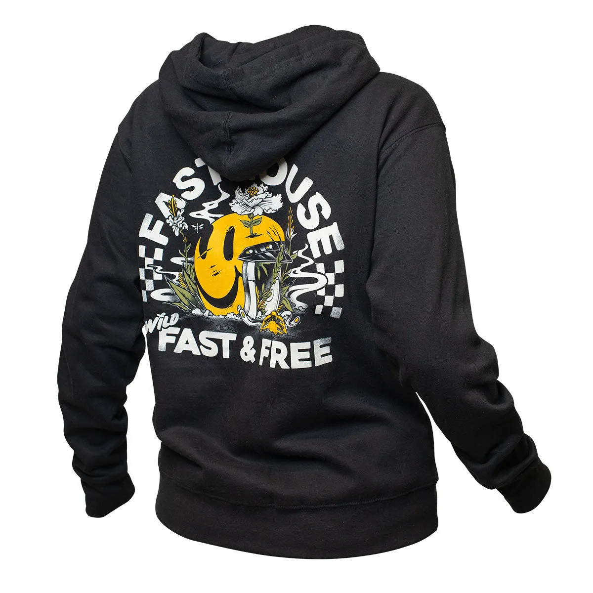 Wild One Women's Hooded Pullover - Black