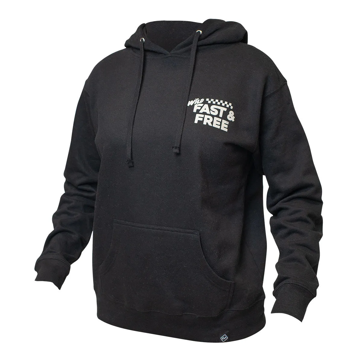 Wild One Women's Hooded Pullover - Black