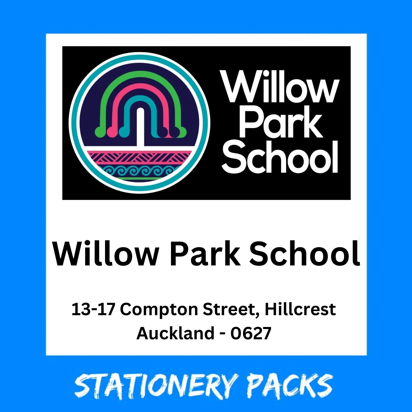 Willow Park School Stationery Pack 2025 Year 5