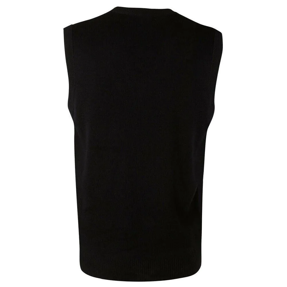 WJ02 Unisex Wool Acrylic V-Neck Vest