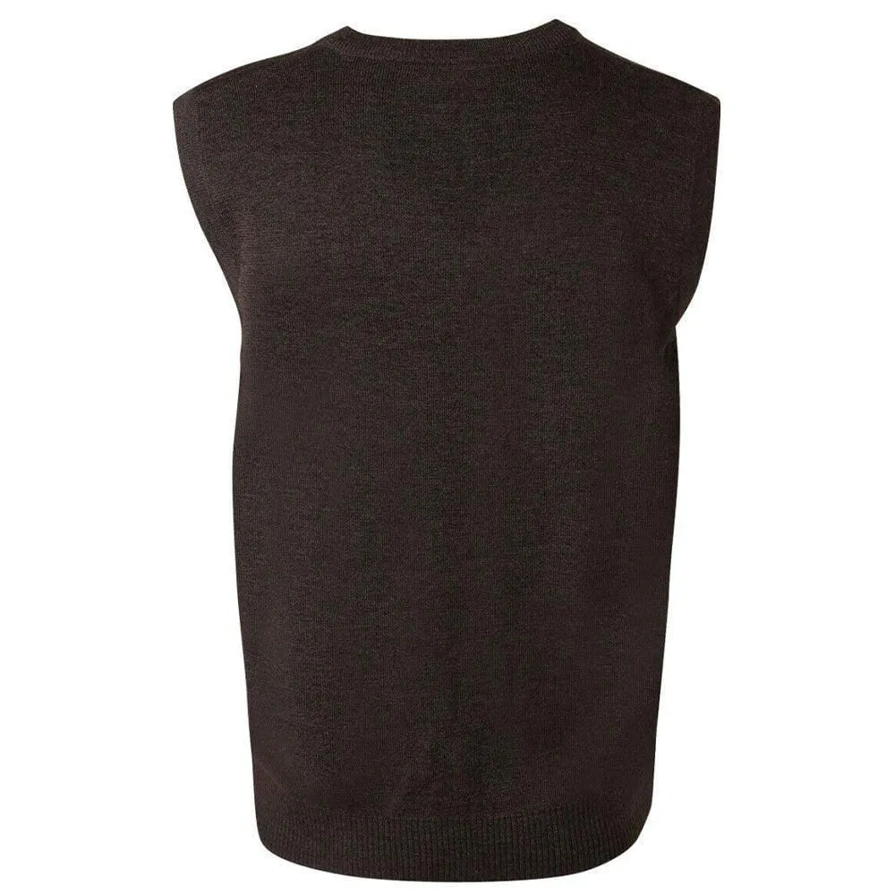 WJ02 Unisex Wool Acrylic V-Neck Vest