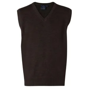 WJ02 Unisex Wool Acrylic V-Neck Vest