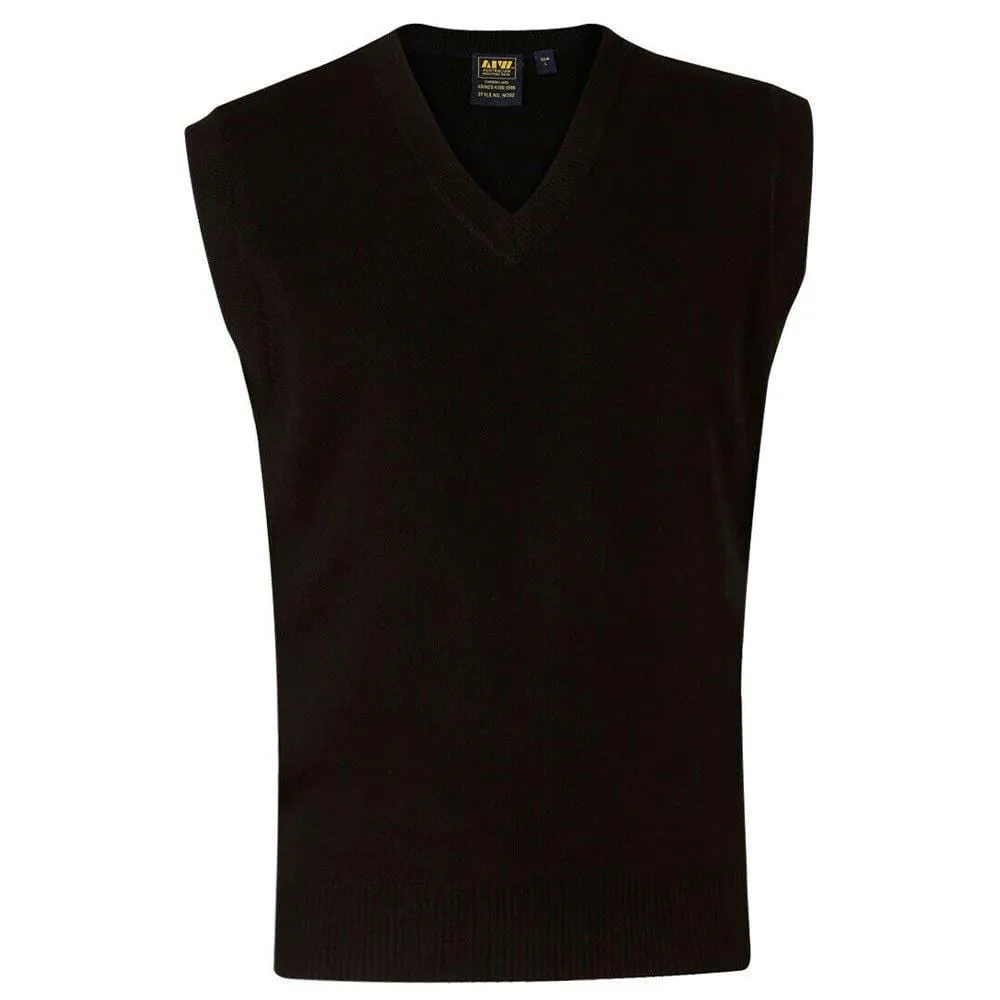 WJ02 Unisex Wool Acrylic V-Neck Vest