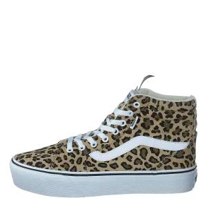 Wm Filmore Hi Platform (leopard) Antique White/white