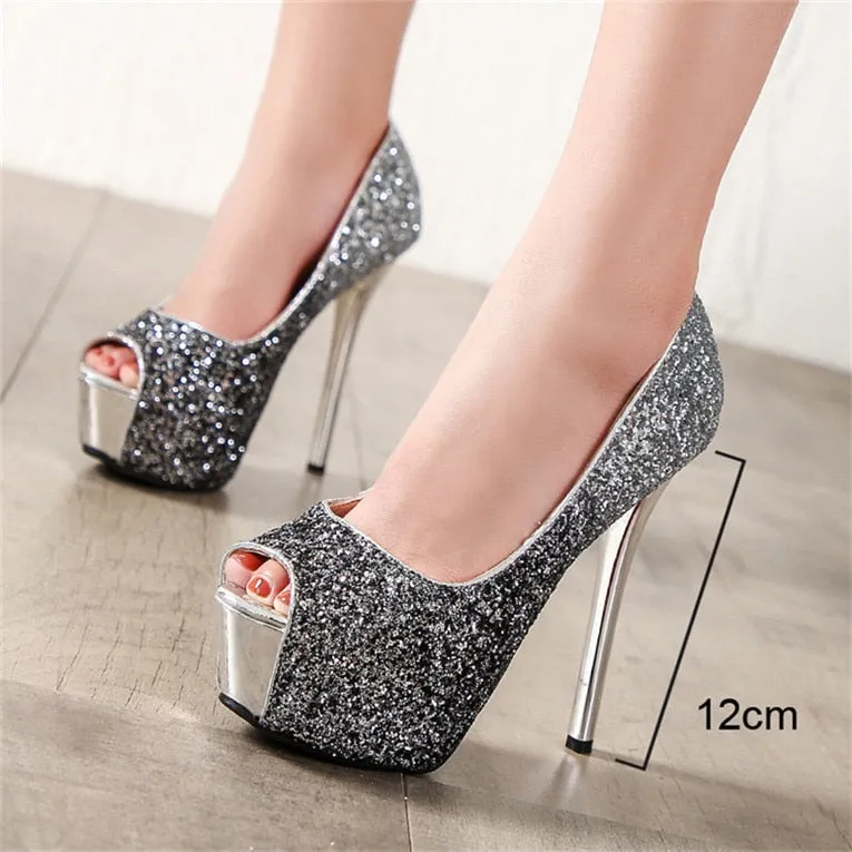 Woman Peep Toe Pumps Women Shoes