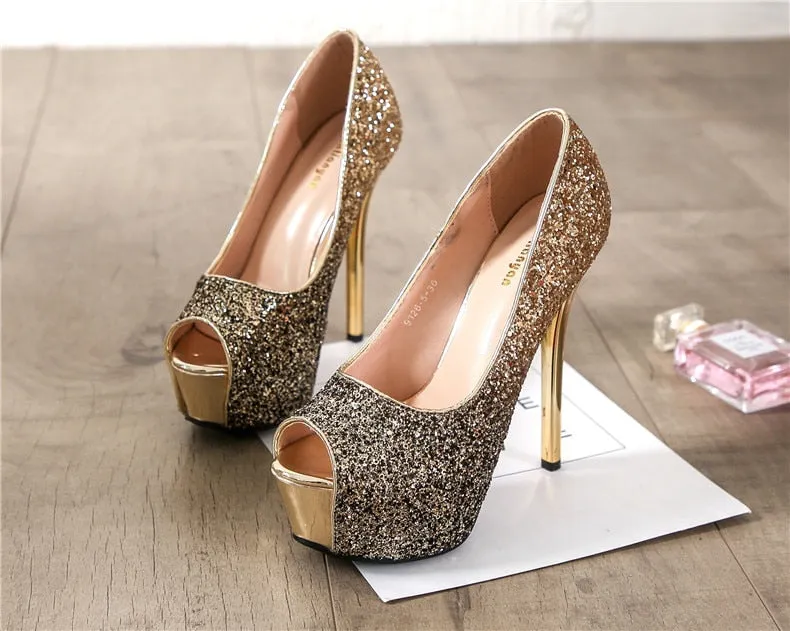 Woman Peep Toe Pumps Women Shoes