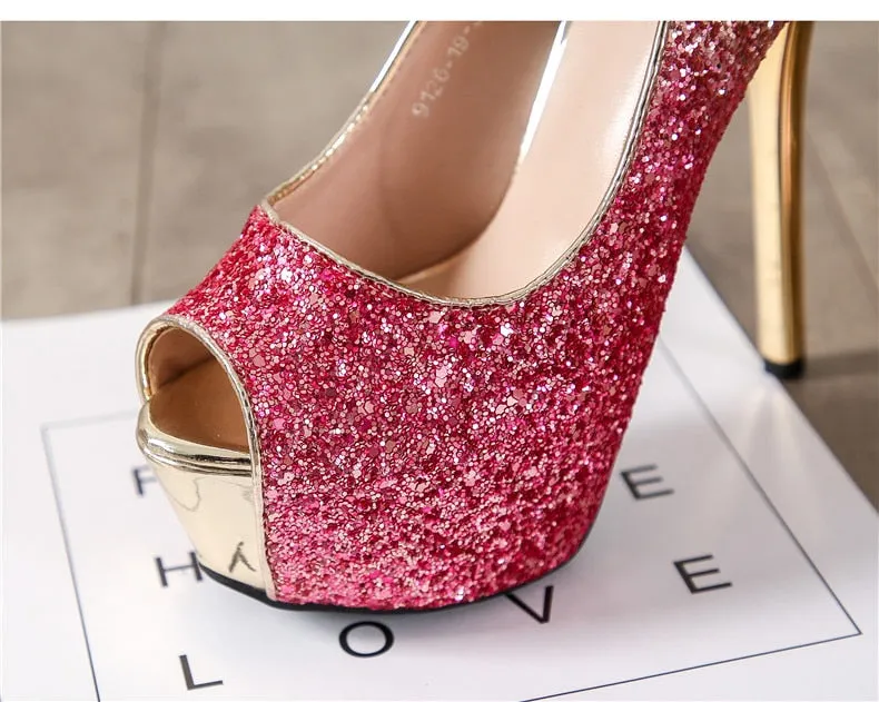 Woman Peep Toe Pumps Women Shoes