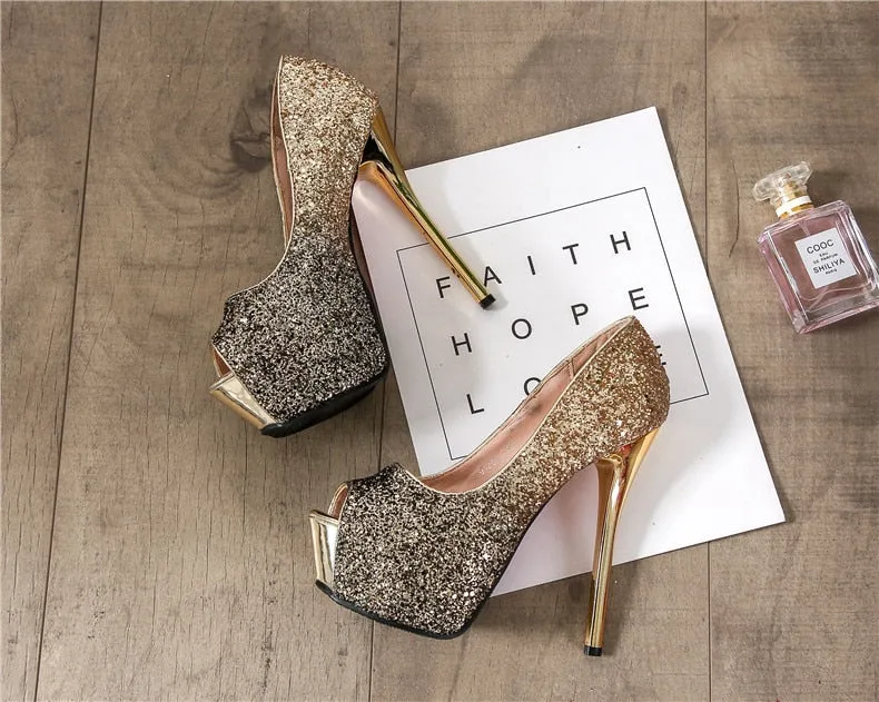 Woman Peep Toe Pumps Women Shoes