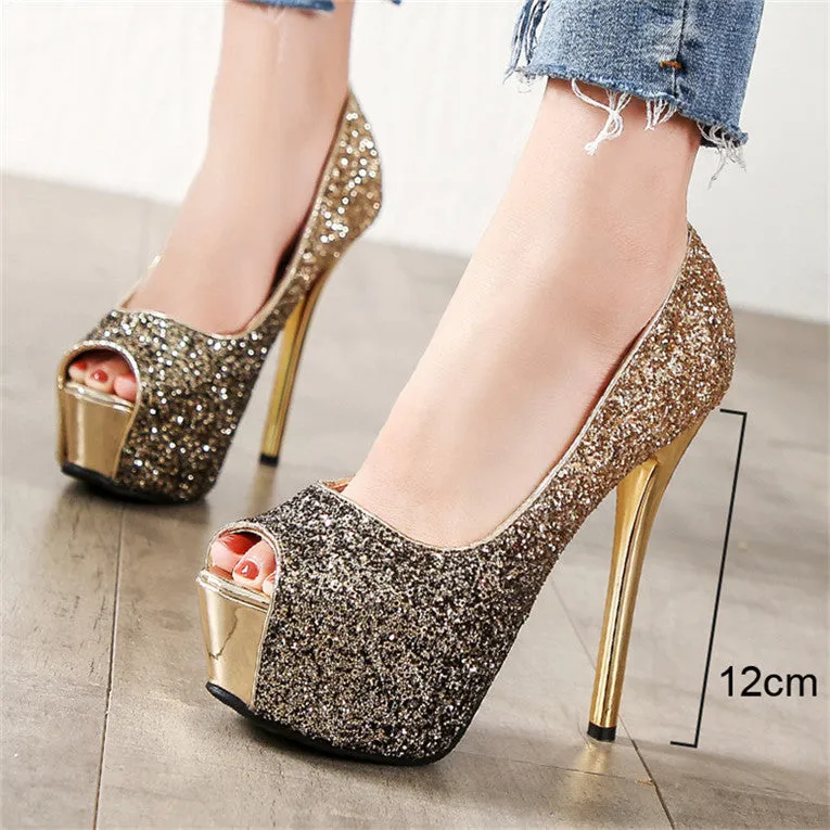 Woman Peep Toe Pumps Women Shoes