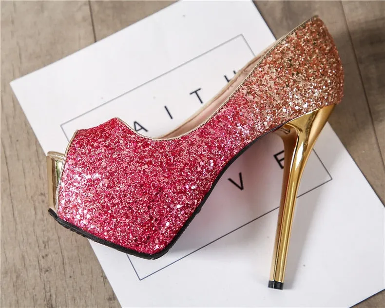 Woman Peep Toe Pumps Women Shoes
