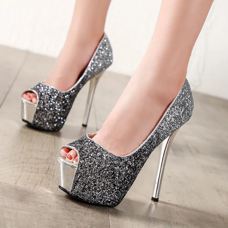 Woman Peep Toe Pumps Women Shoes