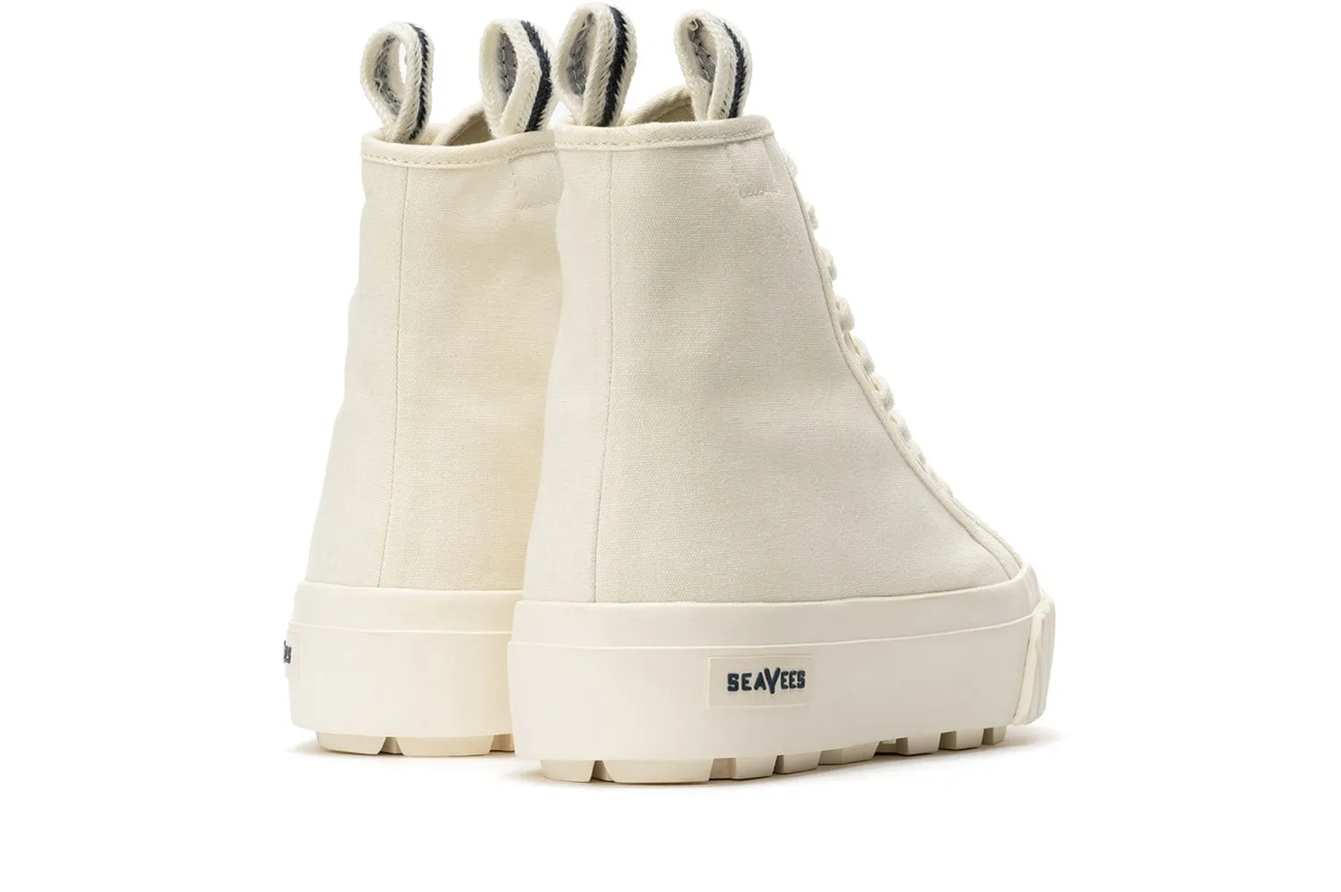Womens - La Brea Lug High Top Platform - White