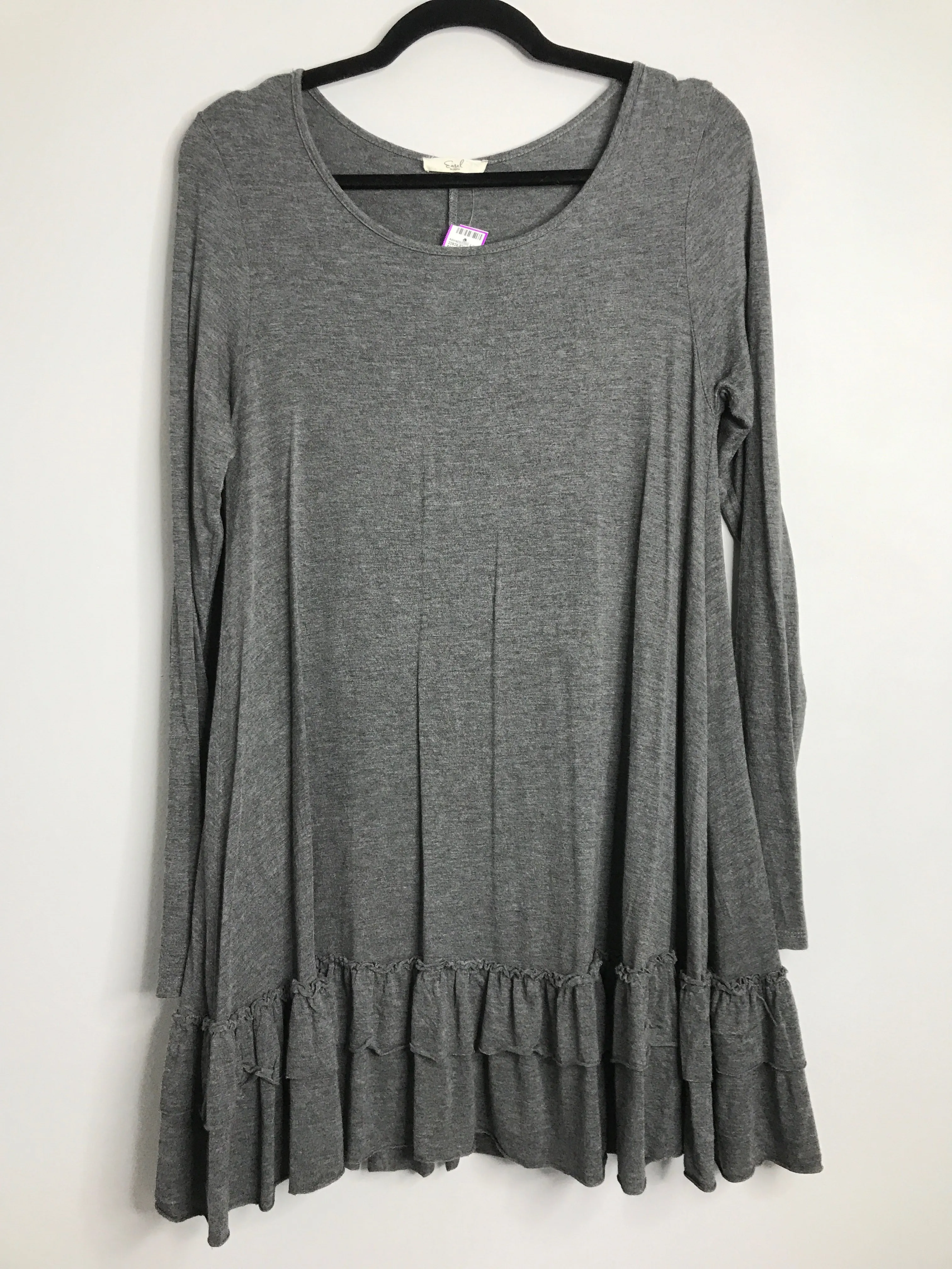 Womens Size Med Misses Gray Easel Dress