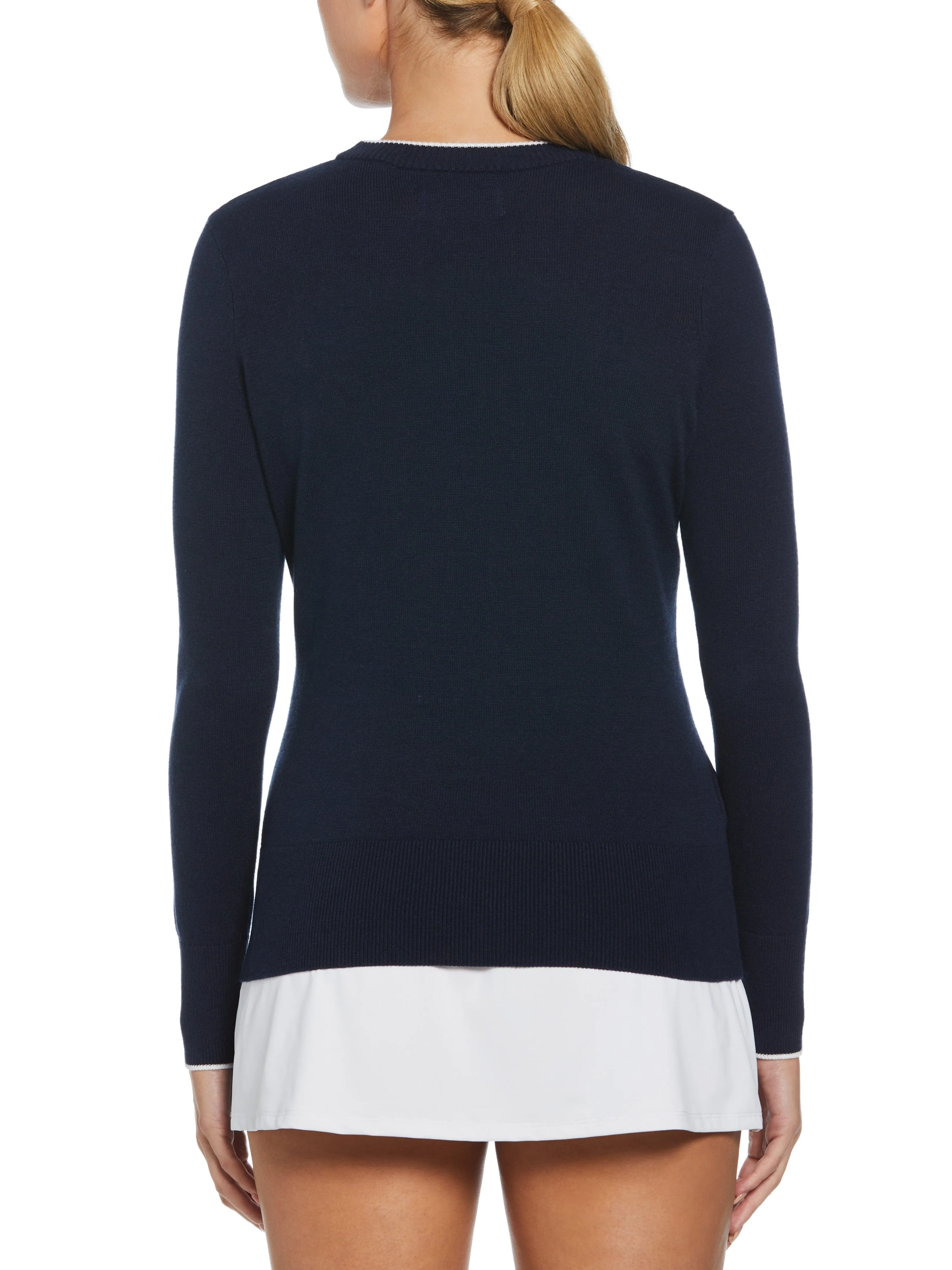 Women's Solid Pullover Sweater