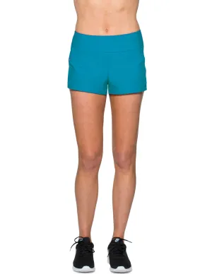 Women's Swim Board Short (Regular & Plus Size) - Teal